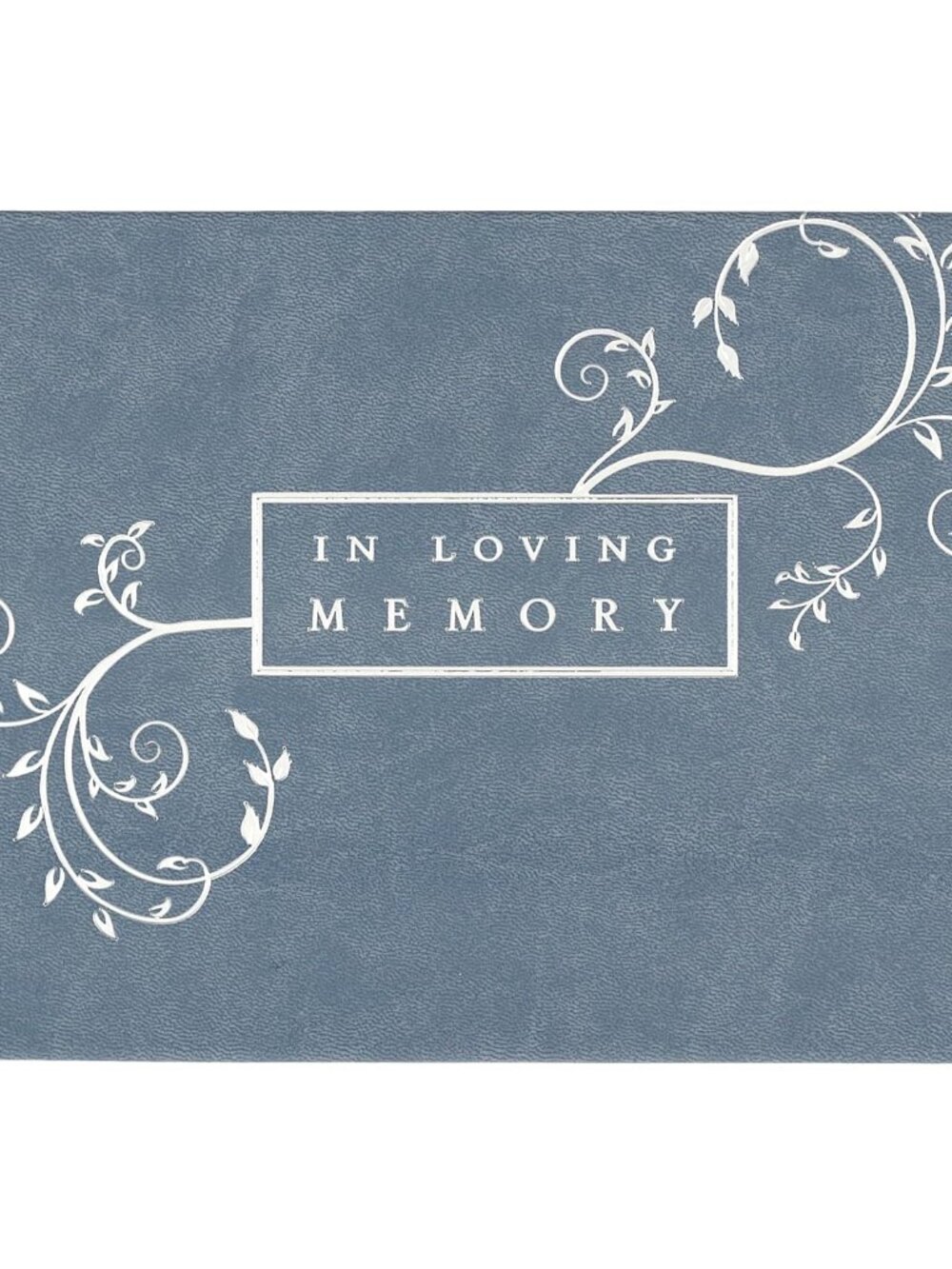 In Loving Memory Guest Book Memorial Book, Funeral Book